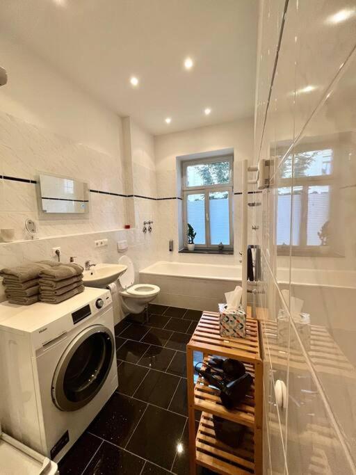 Firstclass 2R_Apartment In Leipzig Luaran gambar